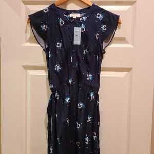 Blue Floral Dress